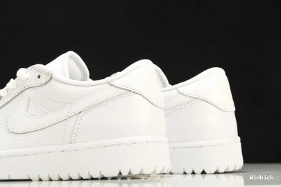 Retro Jordan Low 1 Golf Triple DD9315-101 White 0823